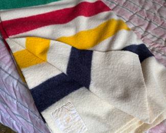 Hudson Bay Co wool blanket