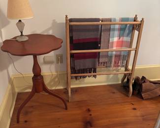 Candle stand and blanket stand