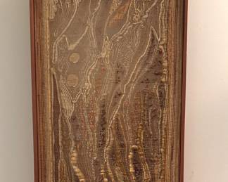 Woven wall hanging