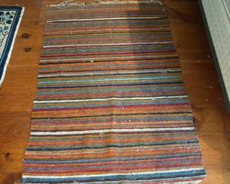 Abstract Nepal wool rug