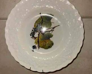 Alfred Meaken bird plate