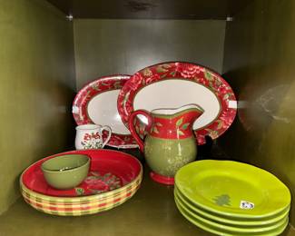 Royal Doulton Christmas serving dishes