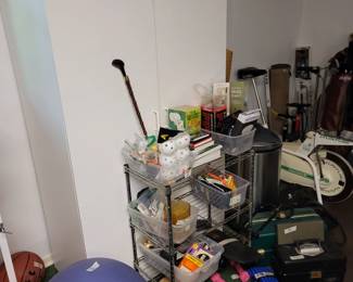 Storage Cabinet, Sports/Workout Equipment