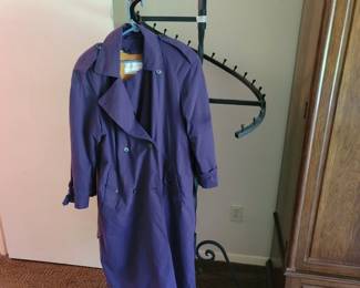 Vintage Wrought Iron Clothing Rack