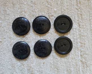 Vintage Alemite Temprite Gear Lube Advertising Buttons from the 1930's