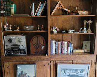 Vintage Reel-to-Reel, Vintage Radio, Hummels