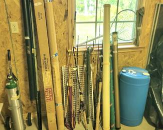 Fishing/Fly Fishing Poles (some vintage)