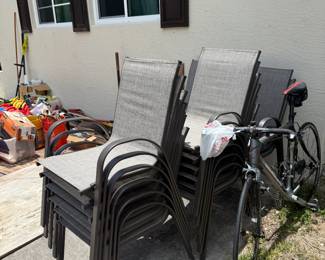 Stackable Outdoor Patio Chairs 

