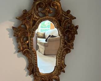 Hollywood Regency Italian Decorative Mirror