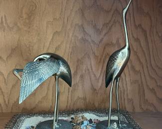 Brass Cranes