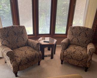 Comfy Lane Upholstered Reclining Armchairs