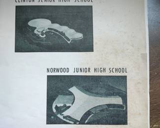 Clinton High School memorabilia