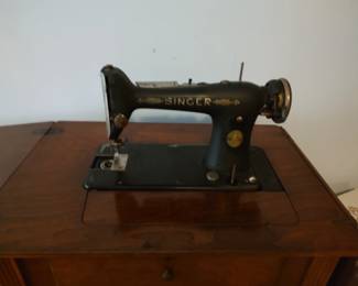 Antique Singer sewing machine