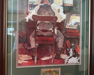 Framed artwork