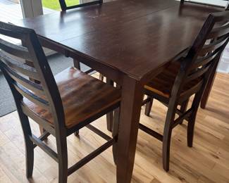 High top dining set