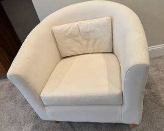 Upholstered arm chair
