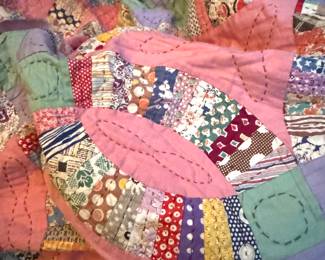 Vintage wedding ring quilt