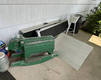 Ramps, Rocking Pig, Planter, Milk Can