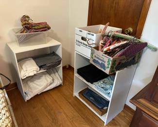 Hangers, Side Tables, Curtains