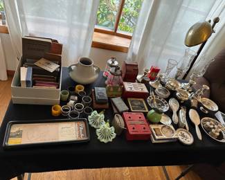 Old Books, Kirk Douglas Autograph, Antique Banks Sterling Silver