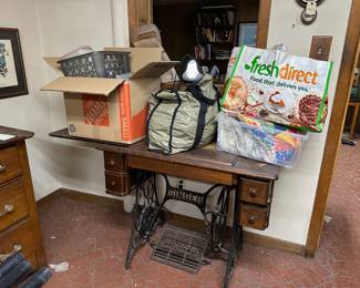 Treadle Sewing Cabinet