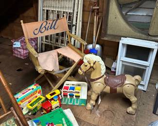 Crib, Toys, Marx Marvel the Mustang Ride on Horse