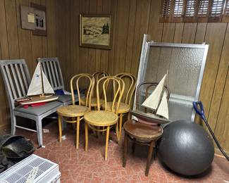 Chairs, Sail Boats