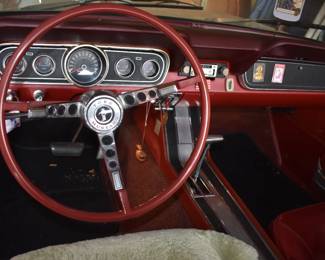 1966 FORD MUSTANG, V8 engine, odometer says 680527 (Only one owner)