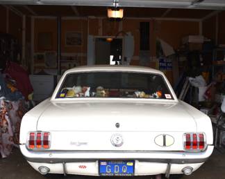 1966 FORD MUSTANG, V8 engine, odometer says 680527 (Only one owner)