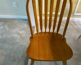 6 Chairs match Oak Dining Table