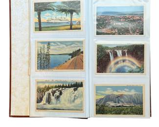 -Extensive vintage postcard collection including holidays and destinations