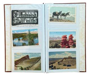 -Extensive vintage postcard collection including holidays and destinations
