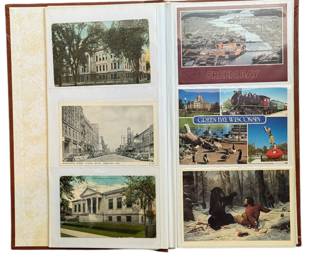 -Extensive vintage postcard collection including holidays and destinations
