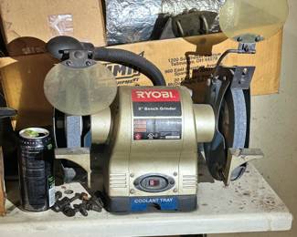Bench top grinder