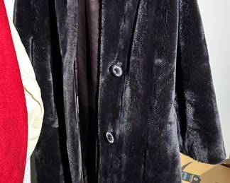 Vintage authentic fur coat