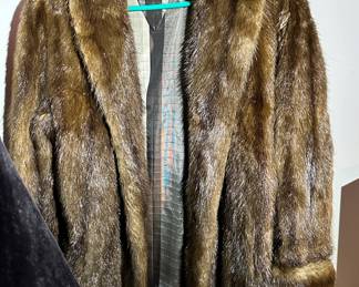 Vintage authentic fur coat