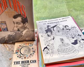 Beer can collector's magainzes