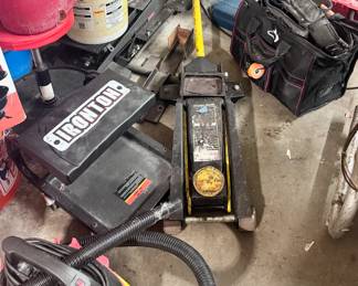 Heavy Duty Floor Jack, Large Toolbag/Belt, Tranmission Jack; Utility Seats