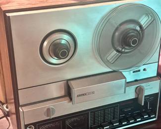 Reel to Reel Player with Tapes