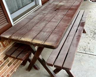 Picnic Table and benches