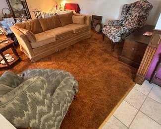Couch and 2 wing chairs