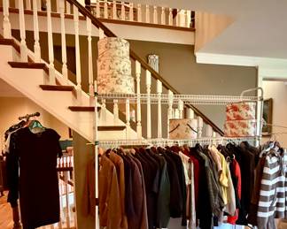 Quality men’s (L) and women’s (S/M) clothes.