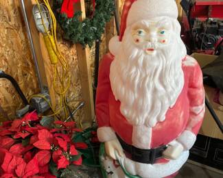 Santa blow mold