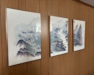 3’pc wall art