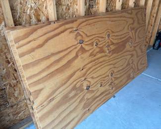 3 plywood sheets