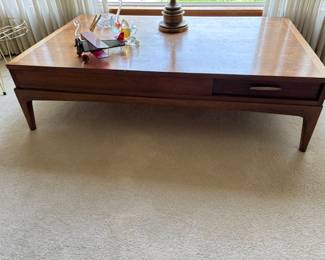 Mcm low boy coffee table lane furniture