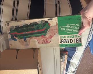 Vintage toy train