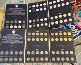Coin quarters collection
