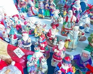 Santas from Around the World collection
