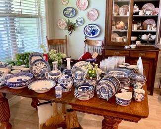 Blue Transferware